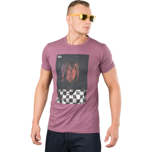 Dainese T-Shirt  Demon-Flower 72, Lilla  XXL