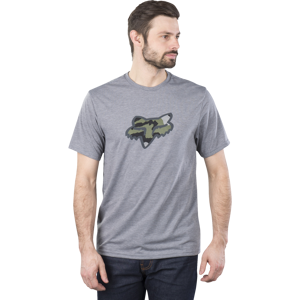 FOX T-Shirt  Predator SS Tech, Gråmeleret