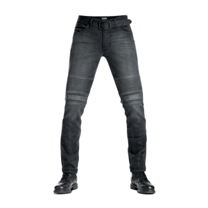 Pando Moto MC-Jeans  Karl Devil 9 Vasket, Sort  M