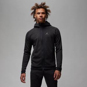 Jordan Dri-FIT Sport-hættetrøje med lynlås i fuld længde til mænd - sort sort XS
