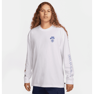 Langærmet Nike SB x Di'Orr Greenwood Max90-skater-T-shirt - hvid hvid XL