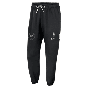 Brooklyn Nets Standard Issue Nike Dri-FIT NBA-bukser til mænd - sort sort M