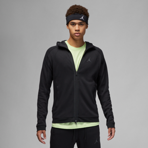 Jordan Dri-FIT Sport-Air Fleece-hættetrøje med fuld lynlås til mænd - sort sort XXL