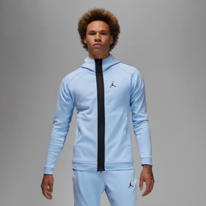 Jordan Dri-FIT Sport-Air Fleece-hættetrøje med fuld lynlås til mænd - blå blå L