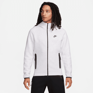 Nike Sportswear Tech Fleece Windrunner-hættetrøje med lynlås til mænd - brun brun M