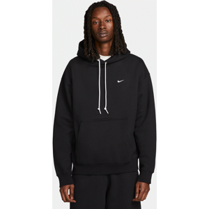 Nike Solo Swoosh-pullover-hættetrøje i fleece til mænd - sort sort M