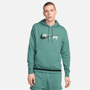 Nike Air-pullover-hættetrøje i fleece til mænd - grøn grøn M