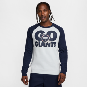 Nike Historic Raglan (NFL Giants)-sweatshirt til mænd - grå grå XL