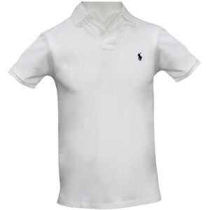 Ralph Lauren SS Slim Fit Polo PPC White Str S