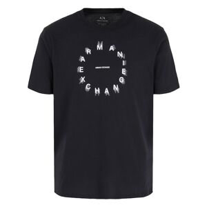Giorgio Armani Exchange Men T-Shirt With Print Black XXL