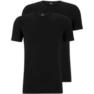 Hugo Boss 2-pack T-Shirt Black - Size L   2 stk.