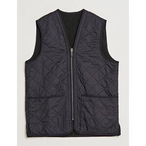 Barbour Lifestyle Quilt Waistcoat/Zip-In Liner Black men M/UK38 Sort