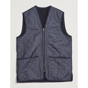 Barbour Lifestyle Quilt Waistcoat/Zip-In Liner Navy men XXXL/UK50-52 Blå