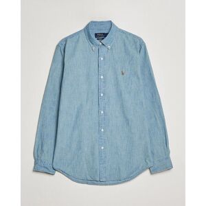 Polo Ralph Lauren Custom Fit Shirt Chambray Washed men XXL Blå