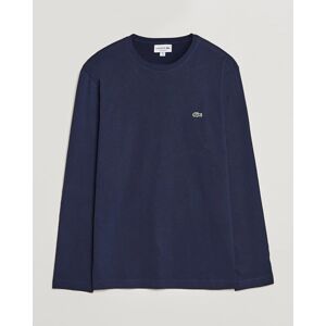 Lacoste Long Sleeve Crew Neck T-Shirt Navy men L Blå