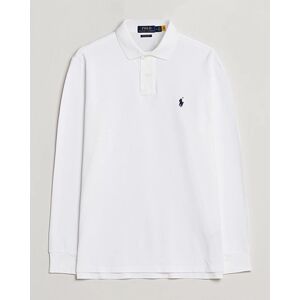 Polo Ralph Lauren Custom Slim Fit Long Sleeve Polo White men S Hvid