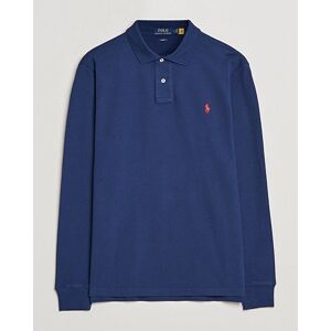 Polo Ralph Lauren Slim Fit Long Sleeve Polo Newport Navy men S Blå