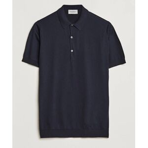 John Smedley Adrian Slim Fit Sea Island Polo Navy men XXL Blå