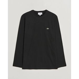 Lacoste Long Sleeve Crew Neck T-Shirt Black men M Sort