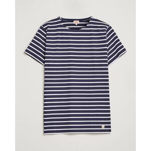 Armor-lux Hoëdic Boatneck Héritage Stripe T-shirt Navy/White men XS Blå