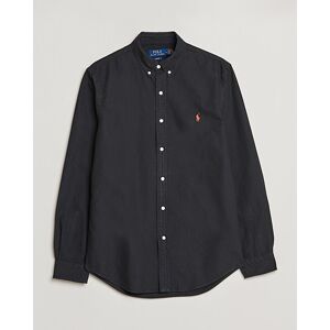 Polo Ralph Lauren Slim Fit Garment Dyed Oxford Shirt Polo Black men XS Sort