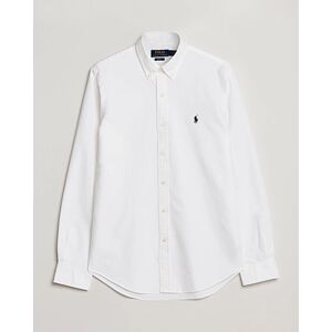 Polo Ralph Lauren Slim Fit Garment Dyed Oxford Shirt White men M Hvid