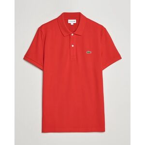 Lacoste Slim Fit Polo Piké Red men M Rød