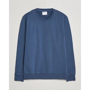 Colorful Standard Classic Organic Crew Neck Sweat Petrol Blue men XS Blå