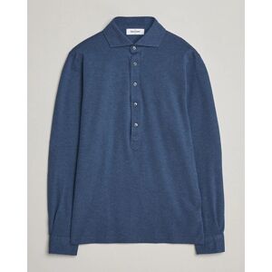 Gran Sasso Popover Shirt Blue men 50 Blå