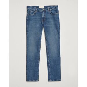 Jeanerica SM001 Slim Jeans Mid Vintage men W33L34 Blå