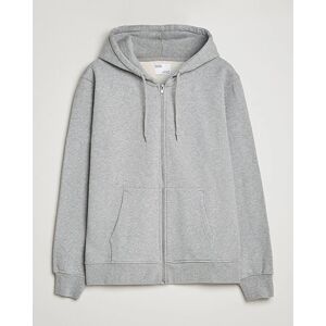 Colorful Standard Classic Organic Full Zip Hood Heather Grey men S Grå