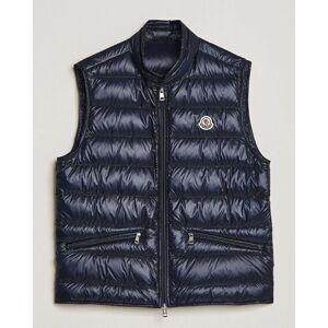 Moncler Gui Down Vest Navy men M Blå