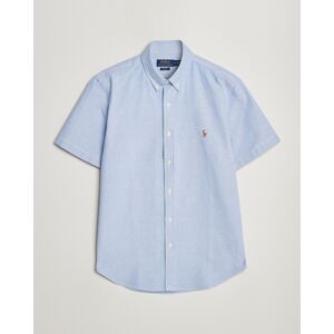 Polo Ralph Lauren Slim Fit Oxford Short Sleeve Shirt Blue men M Blå