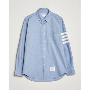 Thom Browne 4-Bar Flannel Shirt Light Blue men XL Blå