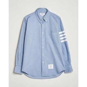 Thom Browne 4-Bar Flannel Shirt Light Blue men L Blå