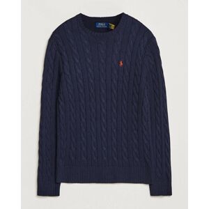 Polo Ralph Lauren Cotton Cable Pullover Hunter Navy men XL Blå