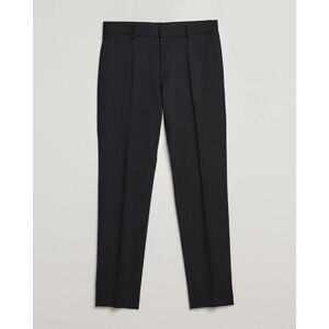 Boss Genius Slim Fit Wool Trousers Black men 50 Sort