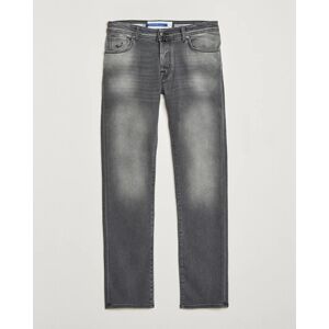 Jacob Cohën Nick 622 Slim Fit Stretch Jeans Black Medium Wash men W35 Sort,Grå