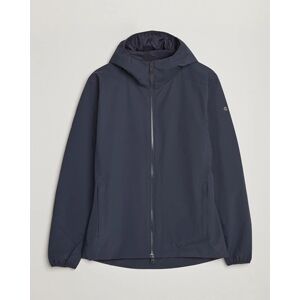 Scandinavian Edition Hood Waterproof Jacket Midnight Blue men L Blå