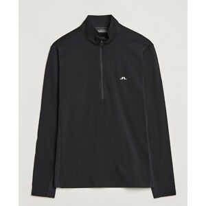 J.Lindeberg Luke Jersey Half Zip Black men S Sort