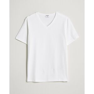 Filippa K Soft Lycra V-Neck Tee White men M Hvid