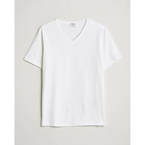 Filippa K Soft Lycra V-Neck Tee White men M Hvid