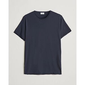 Filippa K Roll Neck Crew Neck Tee Navy men M Blå