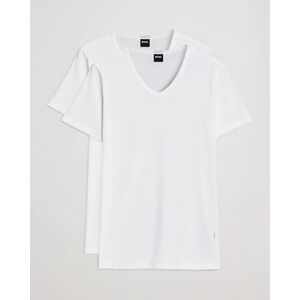 Boss 2-Pack V-Neck Slim Fit T-Shirt White men M Hvid