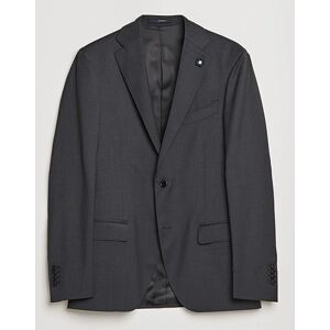 Lardini Two Button Wool Blazer  Grey men 50 Grå