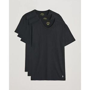 Polo Ralph Lauren 3-Pack Crew Neck T-Shirt Black men XL Sort