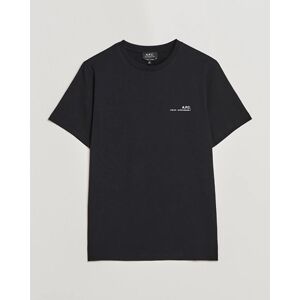 A.P.C. Item T-Shirt Black men XL Sort