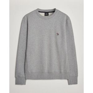 PS Paul Smith Organic Cotton Crew Neck Sweatshirt Grey Melange men M Grå