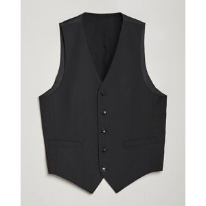 Tiger of Sweden Wayde Wool Travel Waistcoat Black men 46 Sort