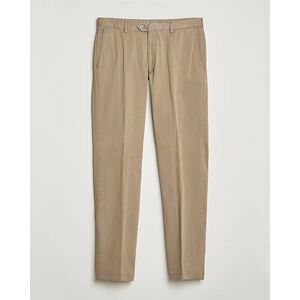 Oscar Jacobson Denz Casual Cotton Trousers Beige men 54 Beige